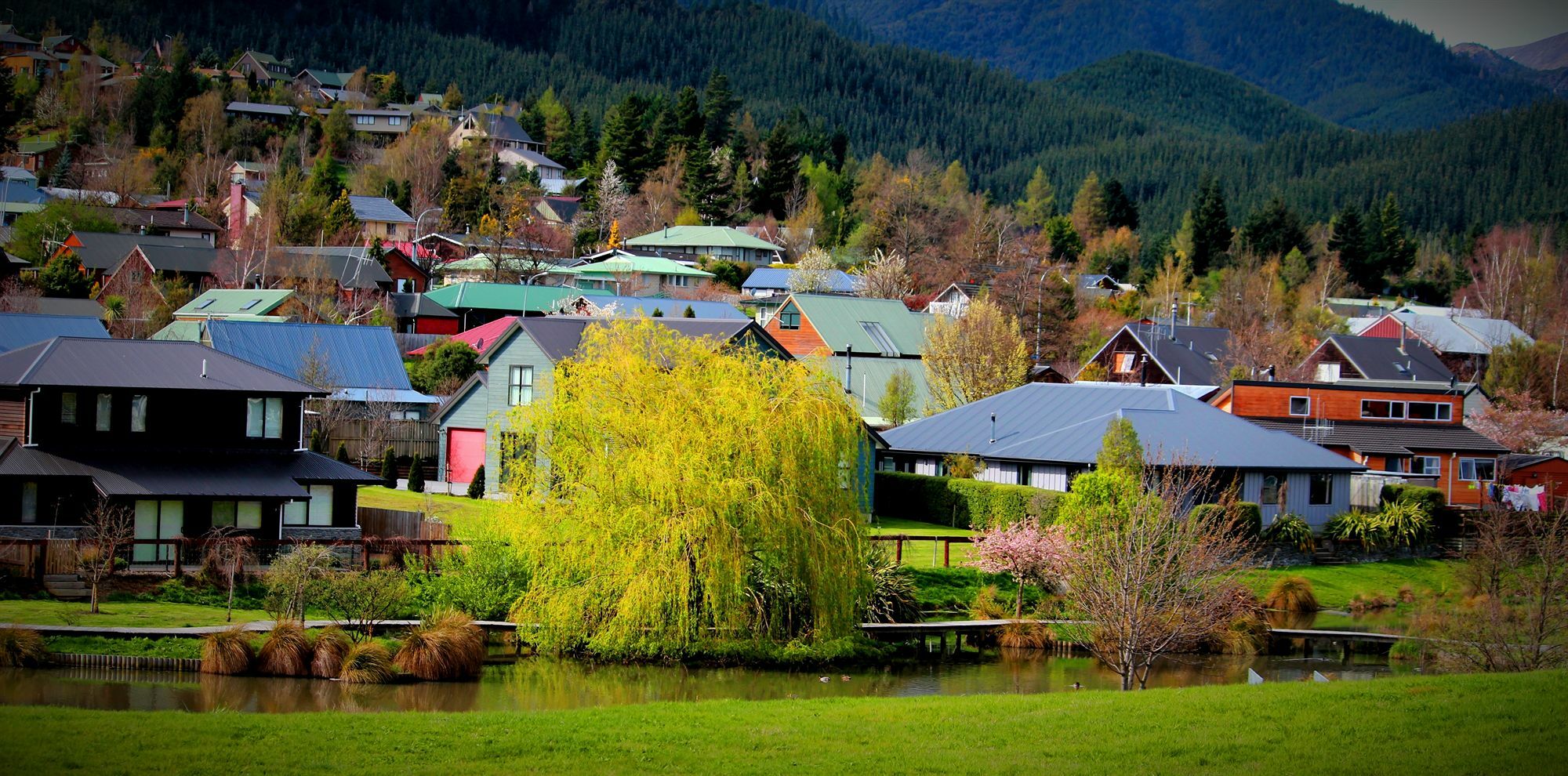 Clear Ridge Apartments Hanmer Springs Eksteriør billede